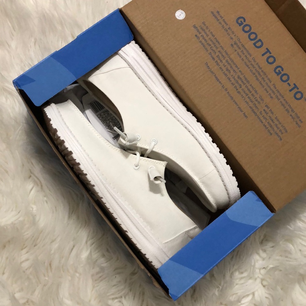 BRAND NEW WOMEN'S HEYDUDE WENDY SLUB CANVAS